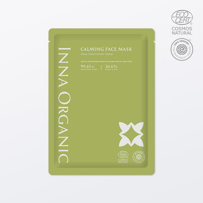 Inna Organic Green Tea Rose Soothing Hydrosol Mask