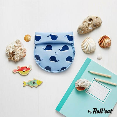 Roll'eat - Grab'n'Go (Animals) 便攜輕食袋 鯨魚 | Dr. Koala