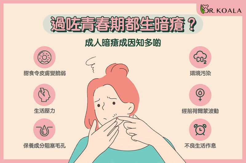 過咗青春期都生暗瘡