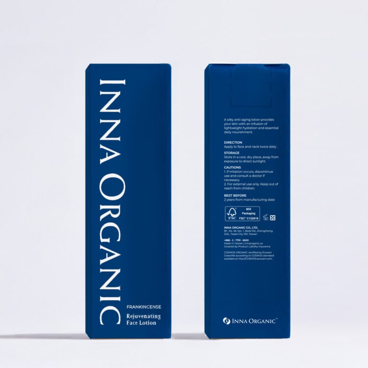 Inna Organic Frankincense Revitalizing Face Lotion 50ml