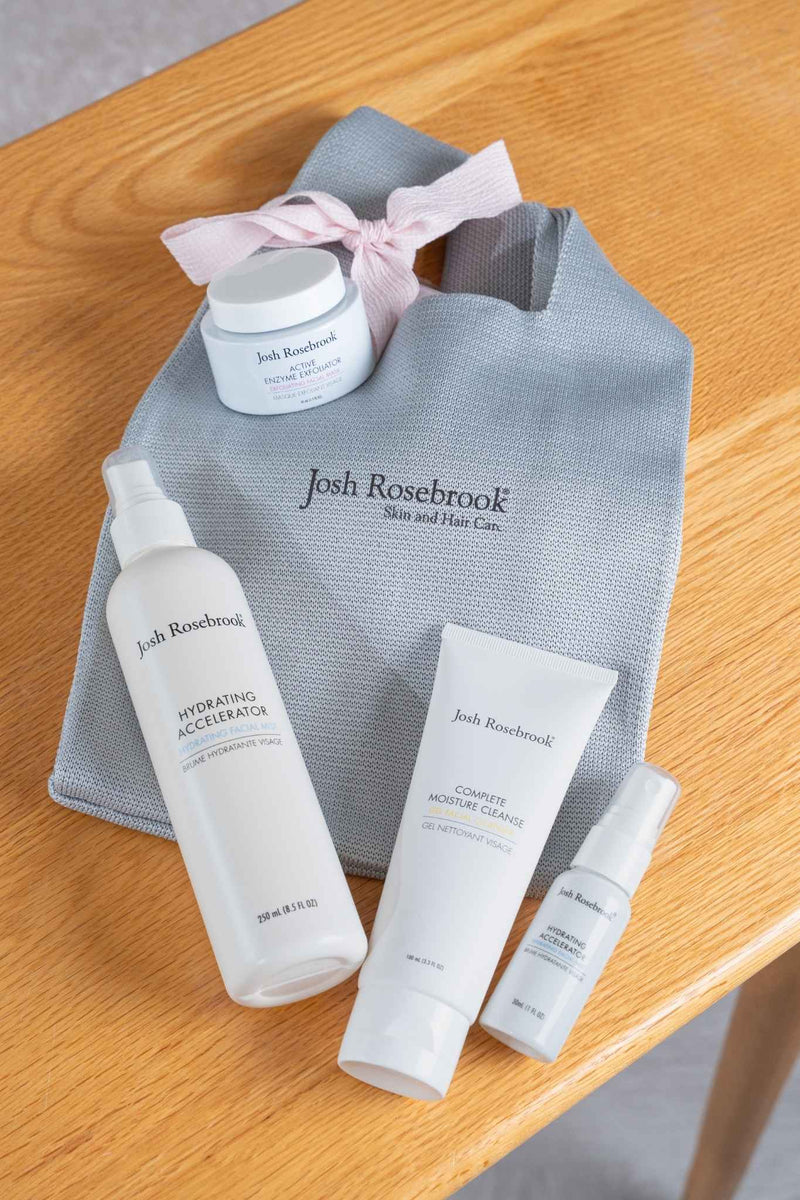 【65折優惠】Josh Rosebrook 保濕去角質 - 水潤煥膚淨透套裝