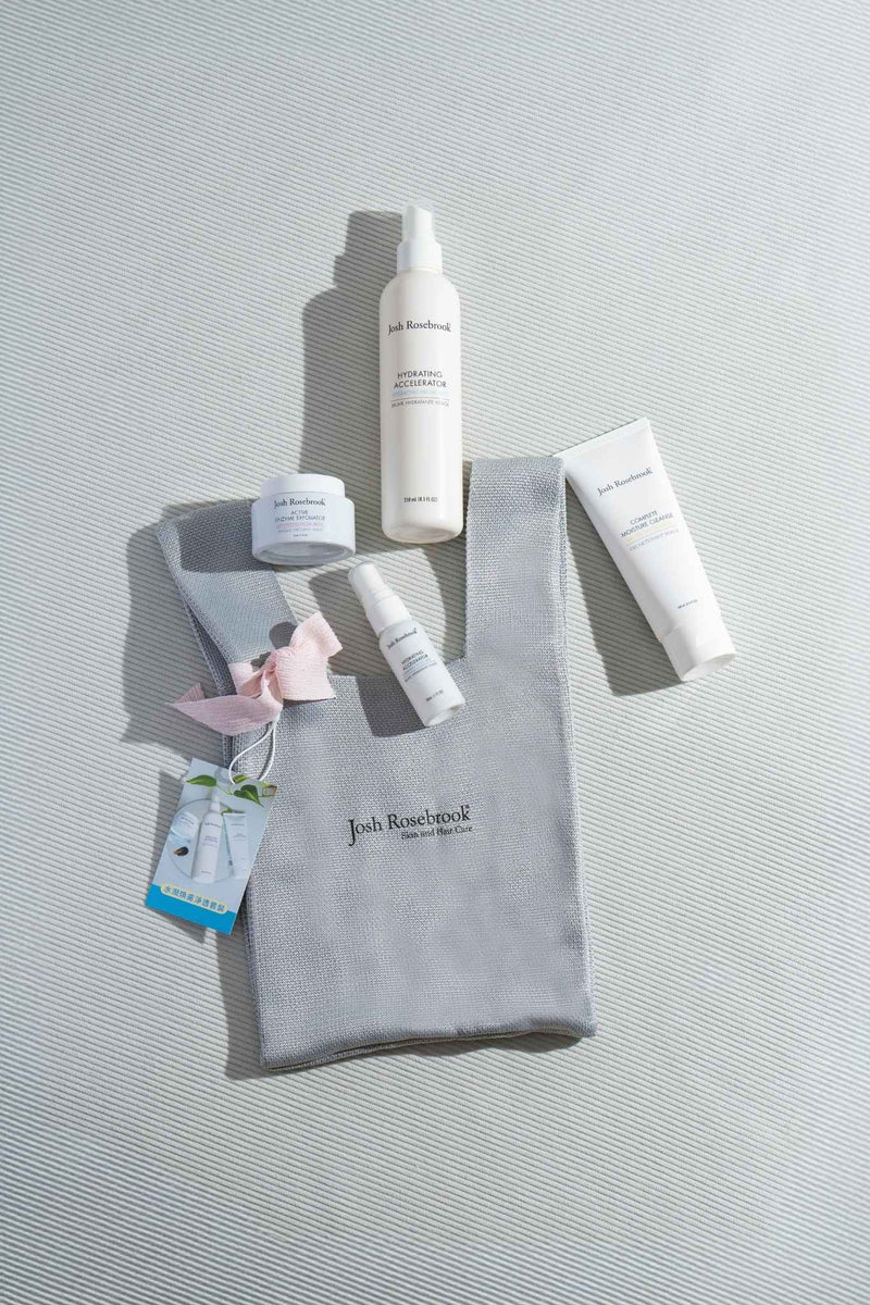 【65折優惠】Josh Rosebrook 保濕去角質 - 水潤煥膚淨透套裝