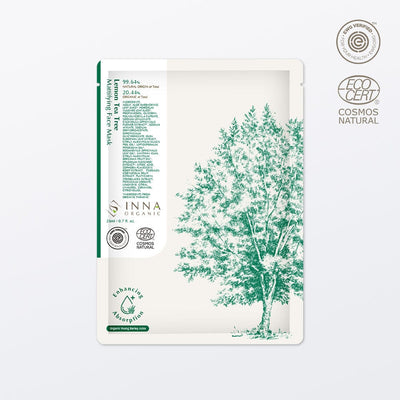 Inna Organic Lemon-scented Tea Tree Mattifying Facial Mask