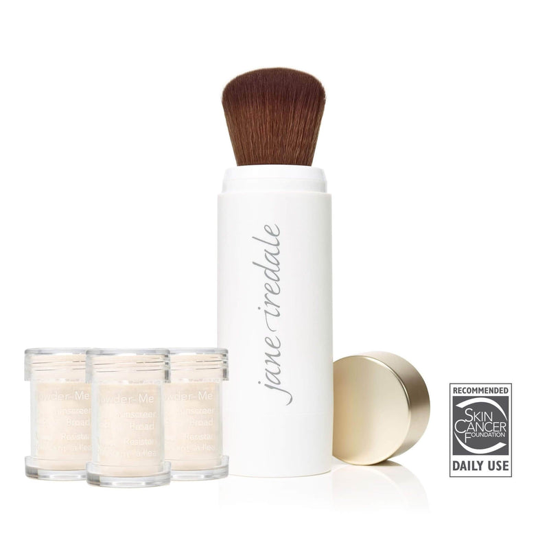 【69折優惠】Jane Iredale 防曬粉掃增量禮盒套裝
