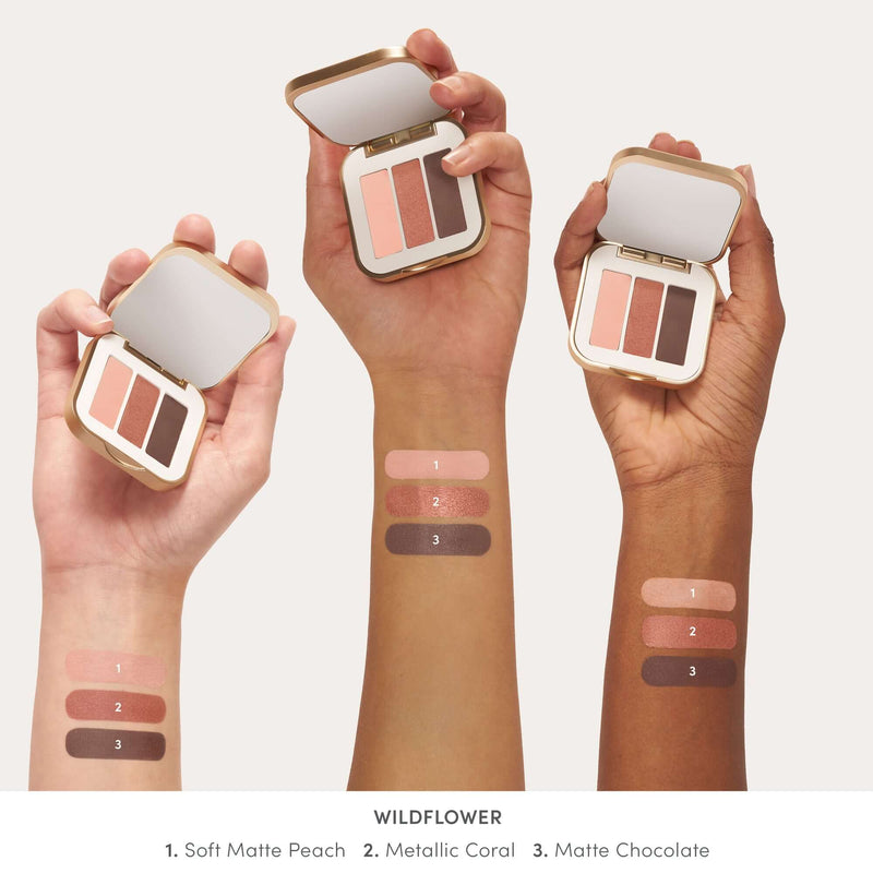 Jane Iredale PurePressed® 三色魅力眼影