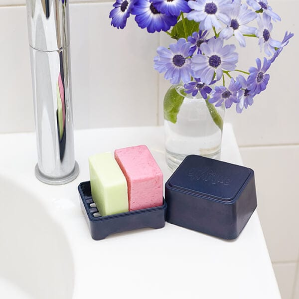 Ethique Navy In-Shower Container | Dr. Koala