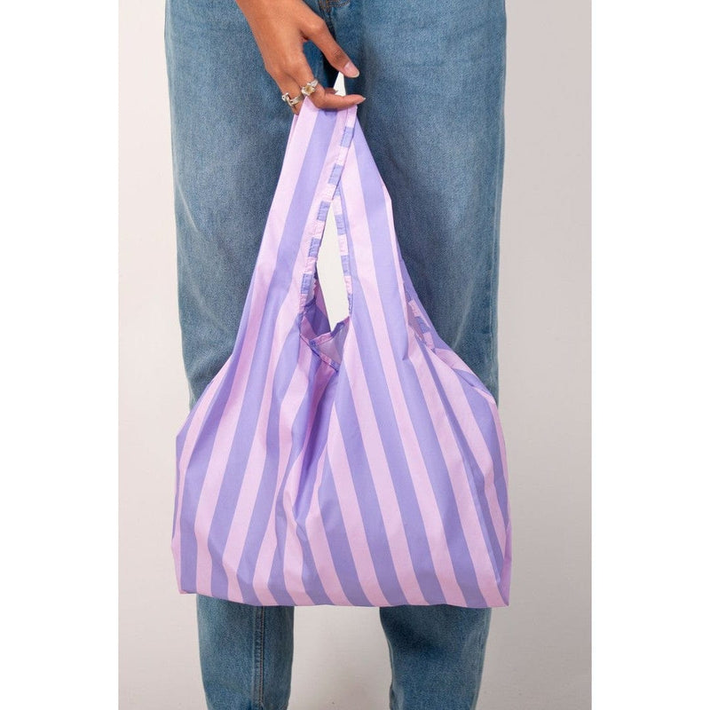 Kind Bag 再生物料環保袋 - 紫色條紋 | Dr. Koala
