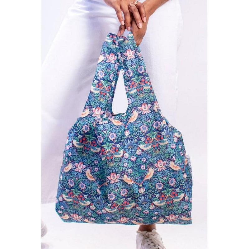 Kind Bag 再生物料環保袋 - William Morris 系列 - 草莓小偷  | Dr. Koala