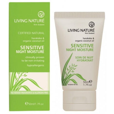 Living Nature 抗敏椰子油營養晚霜 Sensitive Night Moisture 50ml | Dr. Koala