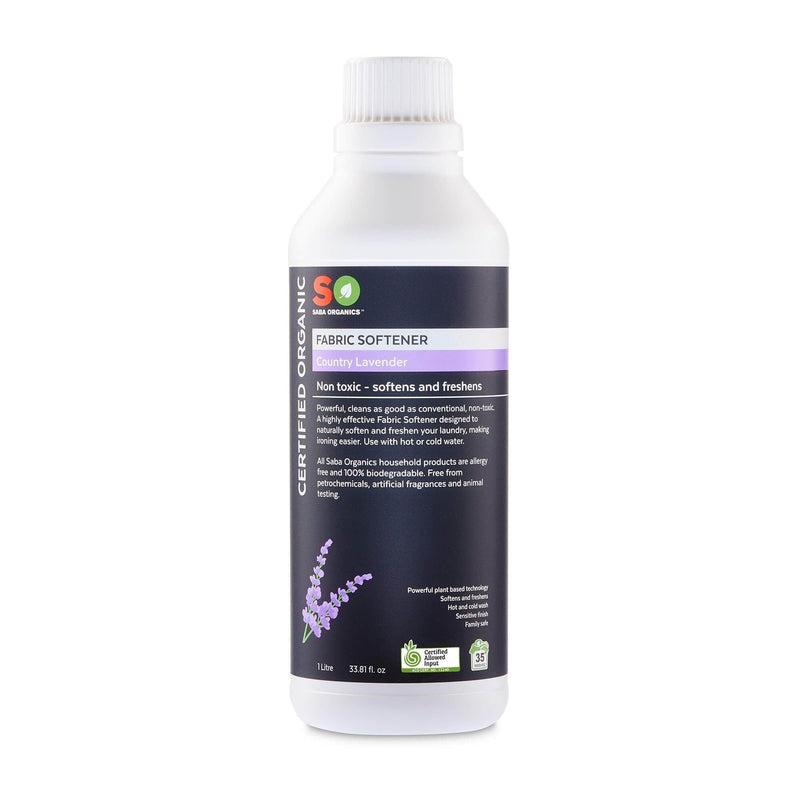 Saba Organics 薰衣草柔順劑 1L | Dr. Koala