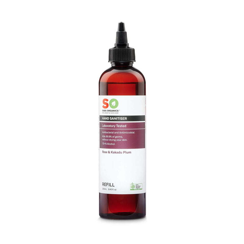 Saba Organics 多用途消毒噴霧補充裝 (玫瑰/ 卡卡杜李子配方) 250ml | Dr. Koala