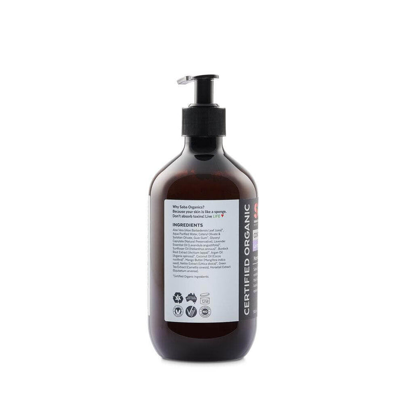 Saba Organics Conditioner - Lavender & Coconut 500ml