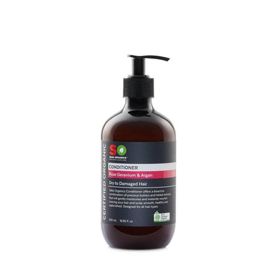 Saba Organics 護髮素 (玫瑰天竺葵/摩洛哥堅果配方) 500ml | Dr. Koala