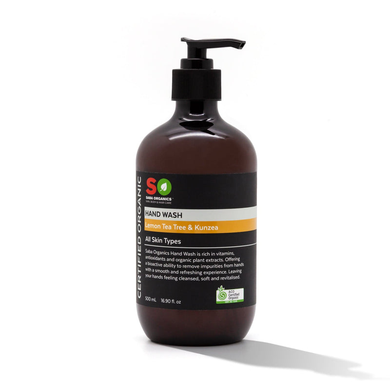  Saba Organics 洗手液 (檸檬茶樹/ 昆士亞配方) 500ml | Dr. Koala
