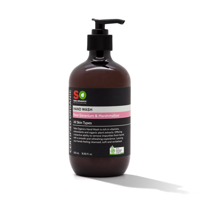 Saba Organics 洗手液 (玫瑰天竺葵/ 藥蜀配方) 500ml | Dr. Koala